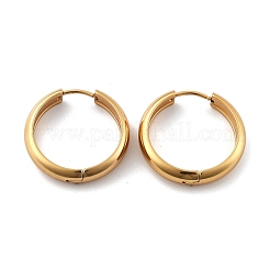 201 Stainless Steel Hoop Earrings&nbsp;EJEW-P304-15A-G
