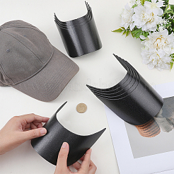 10Pcs PE Plastic Hat Brim Board for Peaked Cap&nbsp;DIY-CP0013-58B