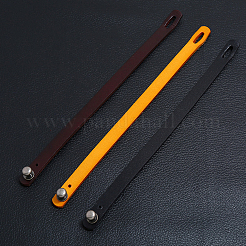 1Pc Punk Retro Ethnic Style Handmade Leather Bracelet Couple Literary Hand Strap Men&nbsp;BJEW-CL0001-02A