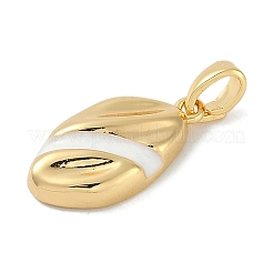 Brass Enamel Pendants&nbsp;KK-P283-28C-G