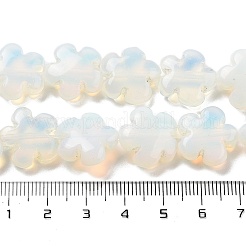オパールビーズ連売り  花  16x16x6mm  穴：1.4mm  約25個/連  14.57~14.96インチ（37~38cm）&nbsp;G-F769-E01-01