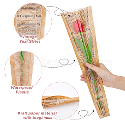 2 Bags 2 Styles Kraft Paper Gift Bags&nbsp;AJEW-FH0003-94