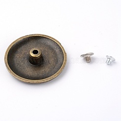 Alloy & Iron Craft Solid Screw Rivet&nbsp;PALLOY-WH0084-14AB