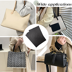 プラスチックシート  長方形  ブラック  300x200x1.2mm&nbsp;DIY-WH20079-041A-01