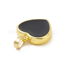 Real 18K Gold Plated Eco-friendly Rack Plating Brass Enamel Pendants&nbsp;KK-F843-06G-06