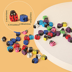 5 Strands Handmade Polymer Clay Beads&nbsp;CLAY-SC0001-45A
