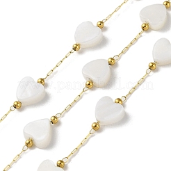 Ion Plating(IP) Real 18K Gold Plated 316 Stainless Steel Paperclip Chains&nbsp;AJEW-Z026-02C