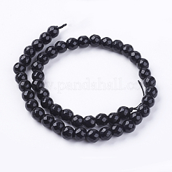 Natural White Jade Bead Strands&nbsp;G-R166-8mm-14
