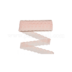 綿のリボン  衣類用アクセサリー  チャイナドレスの装飾  ピンク  1-5/8インチ（40mm）&nbsp;OCOR-WH0070-128