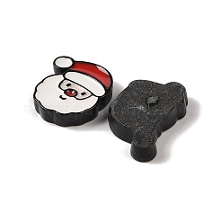 クリスマス不透明樹脂デコデンカボション  サンタクロースと雪だるまと鹿  混合図形  ミックスカラー  24.5~30x22~27x5~6mm&nbsp;RESI-S391-04
