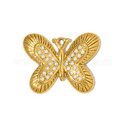 304 Stainless Steel Pendants&nbsp;STAS-OY005-46G