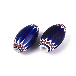 Handmade Millefiori Glass Barrel Beads&nbsp;LA-N002-28B