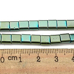 Electroplated Non-magnetic Synthetic Hematite Beads Strands&nbsp;G-C106-A02-01