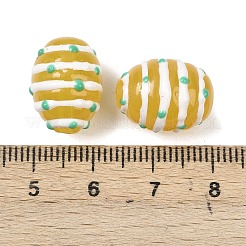 Glass Imitation Jade Beads&nbsp;GLAA-L051-02C