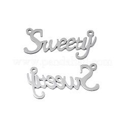 Non-Tarnish 304 Stainless Steel Connector Charms&nbsp;LS-STAS-N095-125