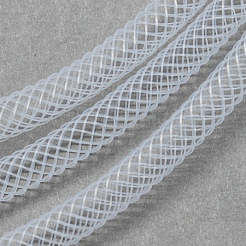 プラスチックネットスレッドコード  ダークサーモン  8mm  30ヤード&nbsp;PNT-Q003-8mm-17