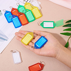 25Pcs 5 Colors Plastic Key Tags&nbsp;FIND-TA0005-69