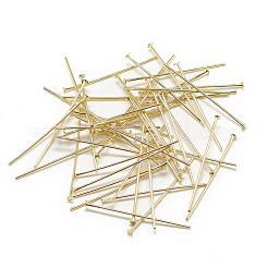 Brass Flat Head Pins&nbsp;KK-T032-093G