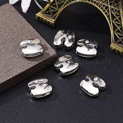 Letter Slider Beads for Watch Band Bracelet Making&nbsp;X-ALRI-O012-H-NR