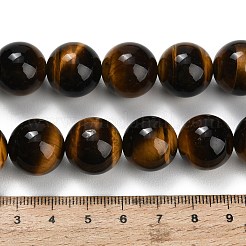 Natural Tiger Eye Beads Strands&nbsp;G-F173-12-16mm