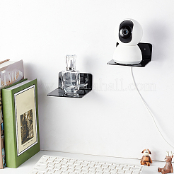 Acrylic Wall-Mounted Adhesive Camera Display Shelf with Iron Screw&nbsp;ODIS-WH0002-86A