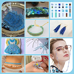 348G 24 Colors Glass Seed Beads&nbsp;SEED-PH0002-71