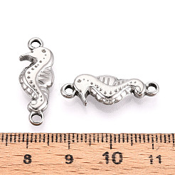 304 Stainless Steel Connector Cabochon Settings&nbsp;STAS-T065-41P