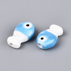 Handmade Porcelain Ceramic Beads&nbsp;PORC-T134-26B