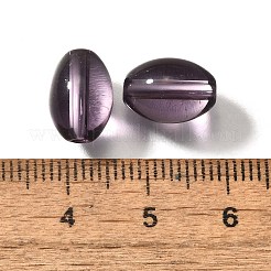 K9ガラス  模造オーストリアクリスタルビーズ  オーバル  ミックスカラー  11x8mm  穴：1.8mm&nbsp;X-GLAA-R004-01