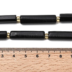 Natural Shungite Beads Strands&nbsp;G-D353-A10