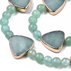Natural Green Aventurine Beads Strands&nbsp;G-T131-62