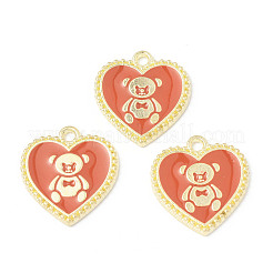 Alloy Enamel Pendants&nbsp;ENAM-G212-06G-02
