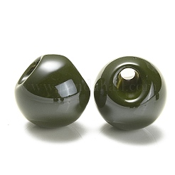 Opaque Acrylic Beads&nbsp;OACR-G012-01G