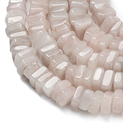 Natural Rose Quartz Beads Strands&nbsp;G-L642-D01-6x11mm
