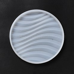 DIY Flat Round/Square Corrugated Cup Mat Silicone Molds&nbsp;LS-SIMO-H009-02A-01