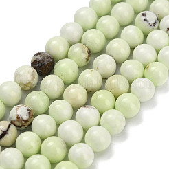 Natural Lemon Turquoise(Jasper) Beads&nbsp;G-C259-B04-6mm