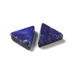 天然石ラピスラズリカボション  三角形  10x10x3mm&nbsp;G-K360-01B