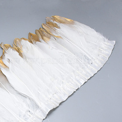 Golden Plated Goose Feather Cloth Strand Costume Accessories&nbsp;FIND-T014-01B