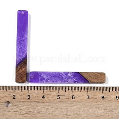 Resin & Wood Big Pendants&nbsp;WOOD-F015-02E