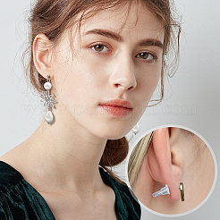 240Pcs 6 Styles Eco-Friendly Silicone Full-covered Ear Nuts&nbsp;FIND-SP0001-17