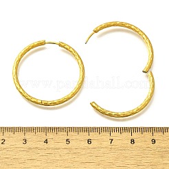 304 Stainless Steel Hoop Earrings for Women&nbsp;EJEW-M068-13D-G