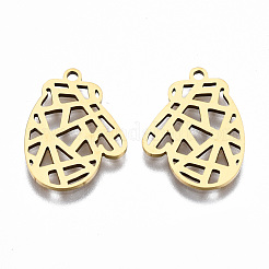 201 Stainless Steel Pendants&nbsp;STAS-Q240-026G