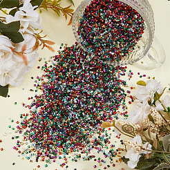 120G 8 Colors Plastic Tube Beads&nbsp;KY-DC0001-35B
