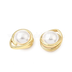 Imitation Glass Pearl Pendants&nbsp;KK-L189-25G
