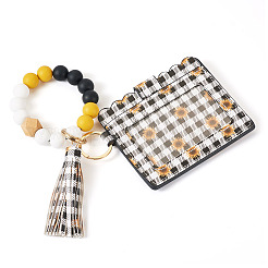 Silicone Beads Keychain&nbsp;KEYC-TAC00024