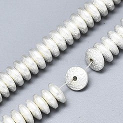 Electroplate Non-magnetic Synthetic Hematite Beads Strands&nbsp;G-S372-001-02S