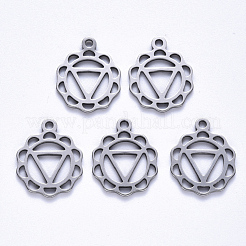 Non-Tarnish 304 Stainless Steel Pendants&nbsp;STAS-S113-007B