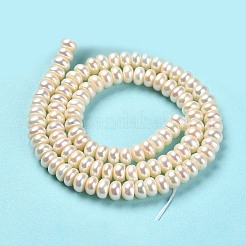 Natural Cultured Freshwater Pearl Beads Strands&nbsp;PEAR-J007-02