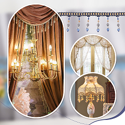 Curtain Plastic Beaded Fringe Trim&nbsp;OCOR-OC0001-49