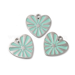 316L Surgical Stainless Steel Charms&nbsp;STAS-H213-24P